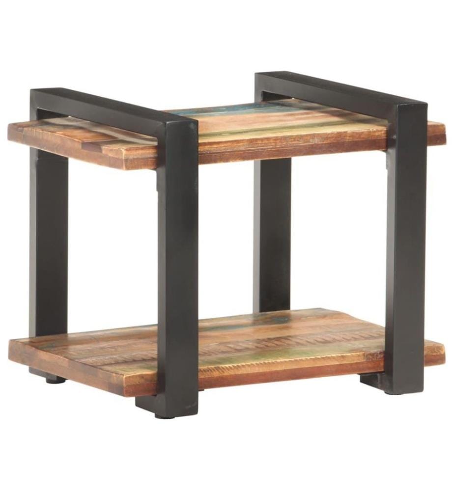 Nachttisch 50x40x40 cm Recyceltes Massivholz