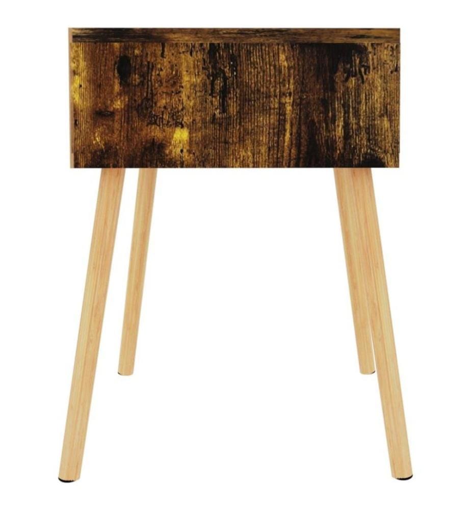 Nachttisch Räuchereiche 40x40x56 cm Holzwerkstoff