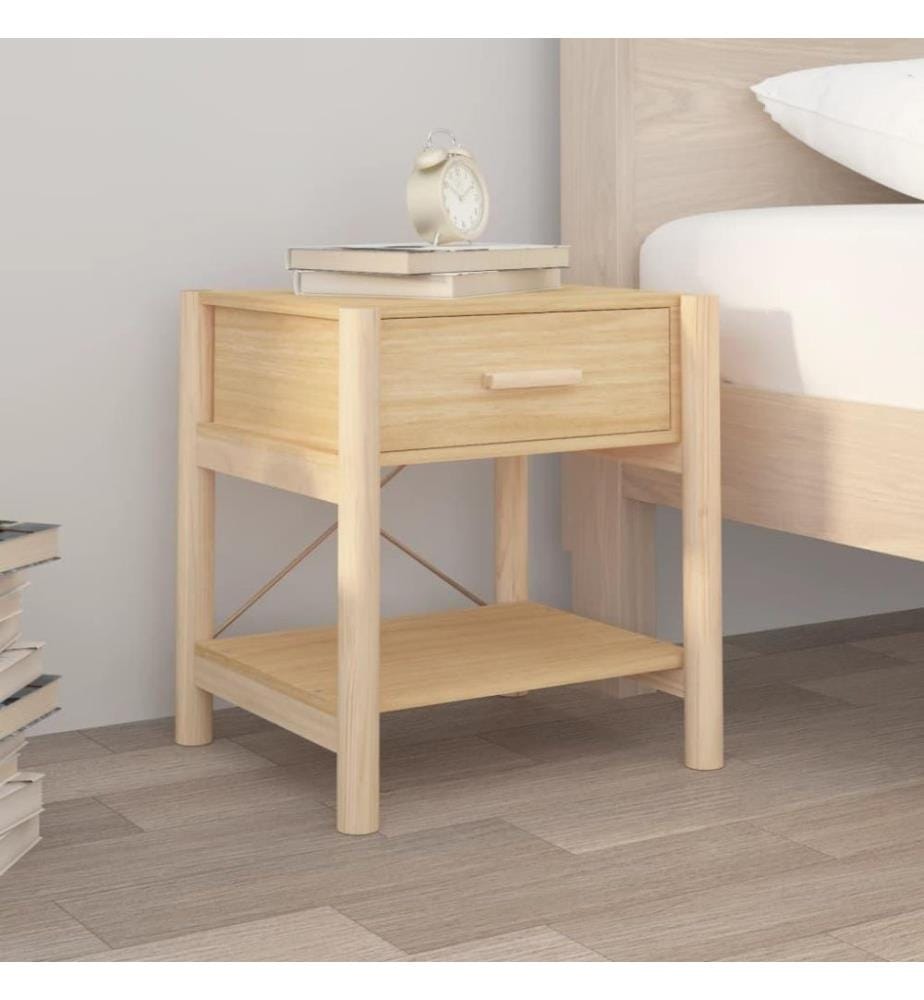 Nachttische 2 Stk. 42x38x45 cm Holzwerkstoff
