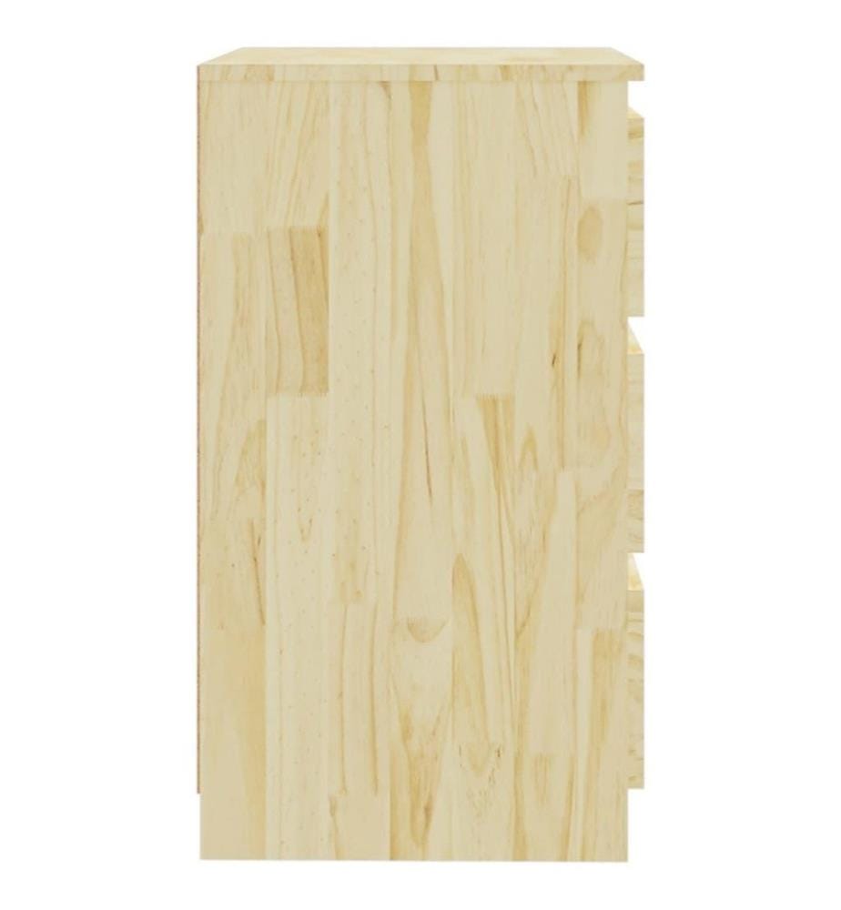 Nachttisch 60x36x64 cm Kiefer Massivholz