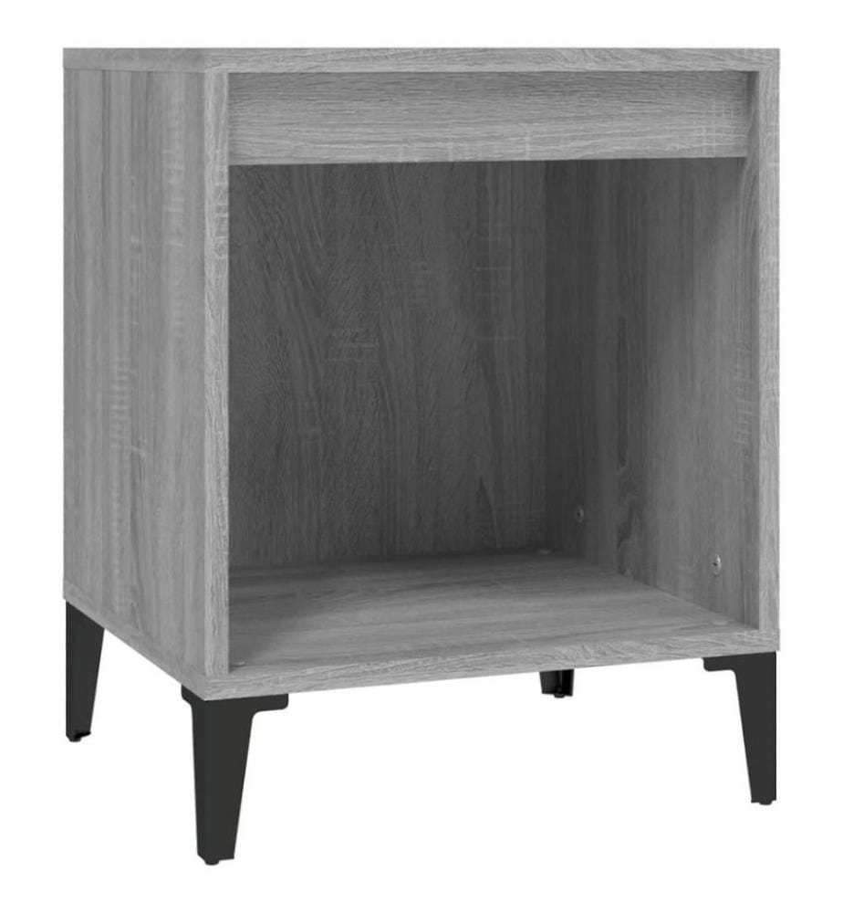Nachttisch Grau Sonoma 40x35x50 cm