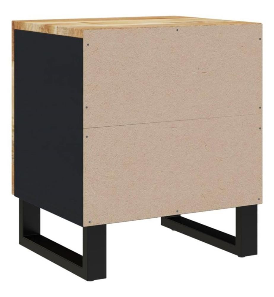 Nachttisch 40x33x46 cm Massivholz Mango
