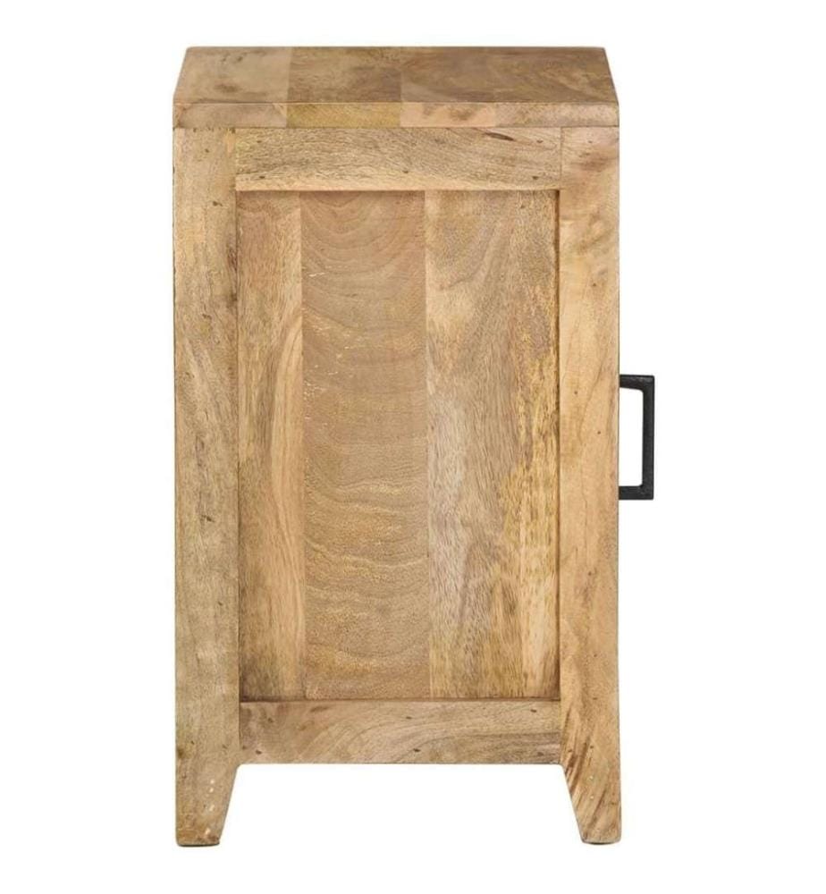 Nachttisch 40x30x50 cm Massivholz Mango