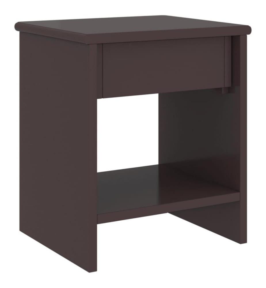 Table de chevet Marron foncé 35x30x40 cm Bois de pin massif