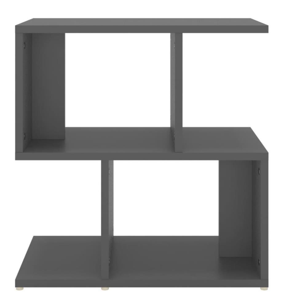 Nachttische 2 Stk. Grau 50x30x51,5 cm Holzwerkstoff
