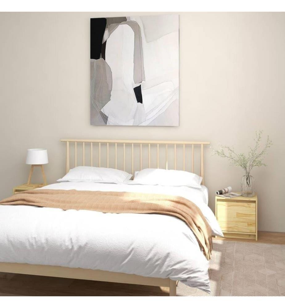 Nachttische 2 Stk. 40x30,5x40 cm Massivholz Kiefer