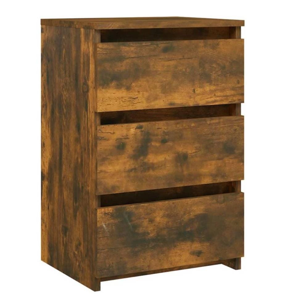 Nachttisch Räuchereiche 40x35x62,5 cm Holzwerkstoff