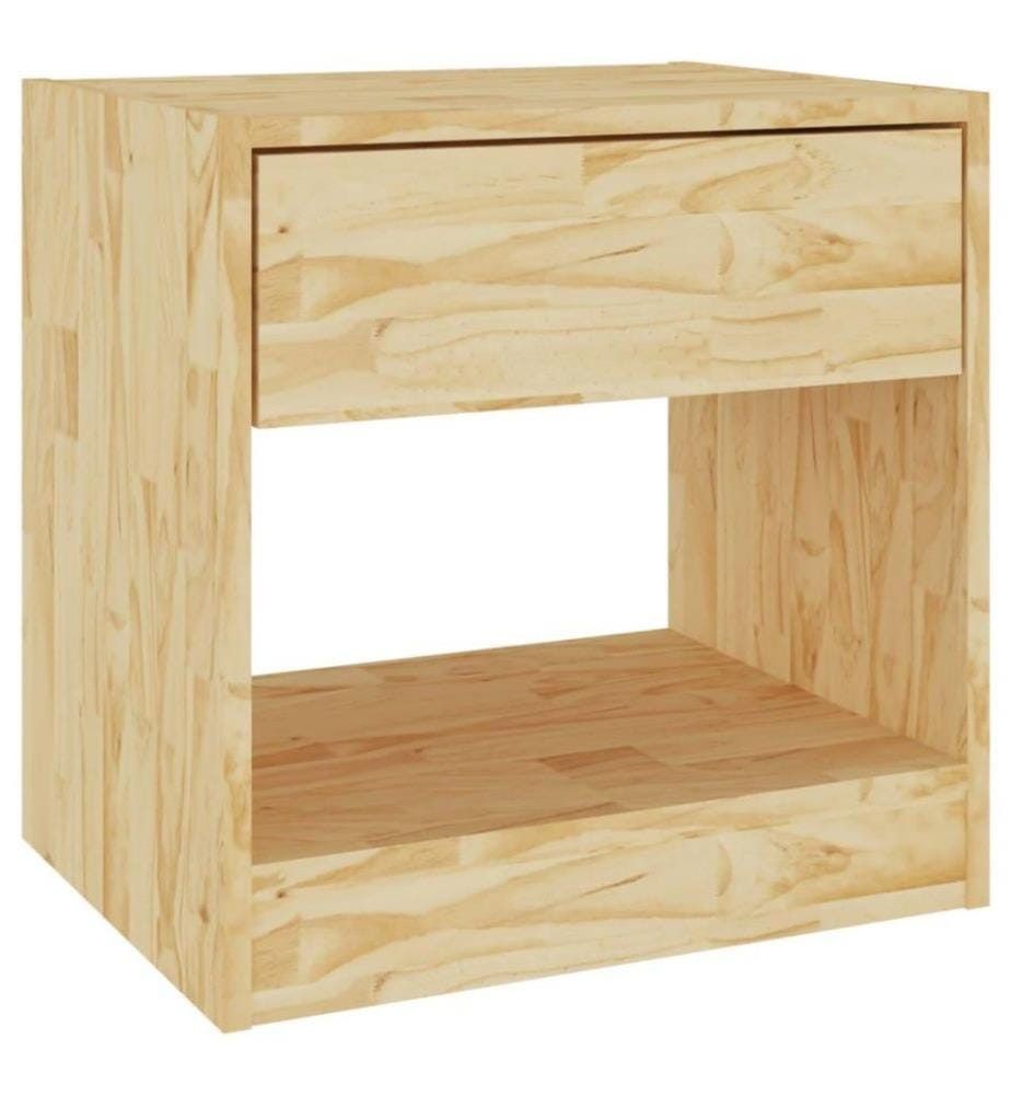 Nachttische 2 Stk. 40x31x40 cm Massivholz Kiefer
