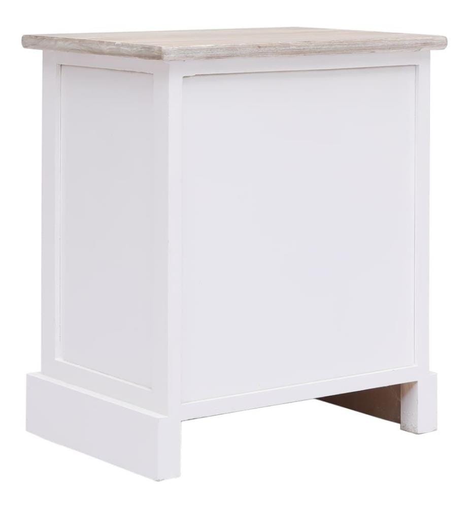 Nachttische 2 Stk. 38x28x45 cm Paulownia Holz