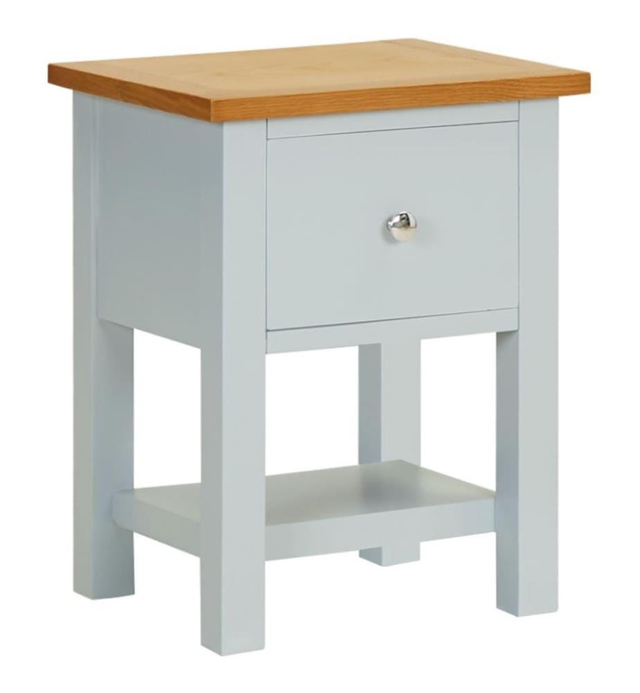 Nachttisch 36x30x47 cm Massivholz Eiche