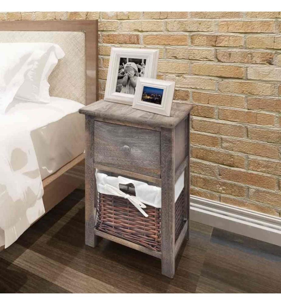 Nachttisch Holz Braun