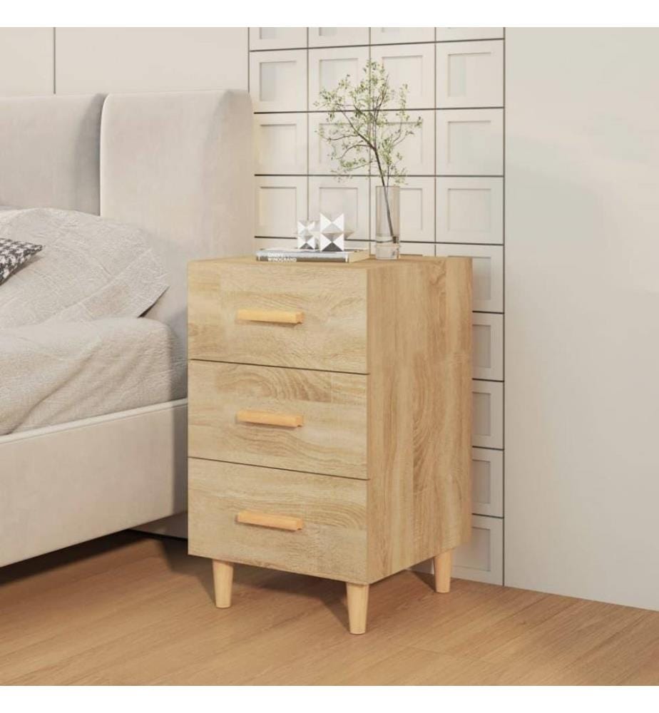 Nachttisch Sonoma-Eiche 40x40x66 cm Holzwerkstoff