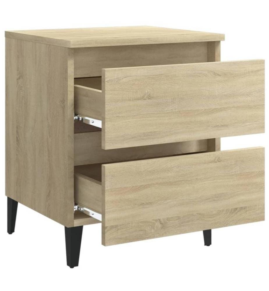 Nachttisch Sonoma-Eiche 40x35x50 cm Holzwerkstoff