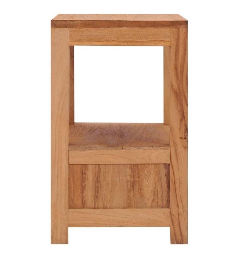 Nachttisch 40 x 30 x 50 cm Teak Massivholz