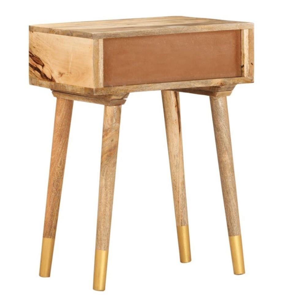 Nachttisch 43×30×58 cm Massivholz Mango
