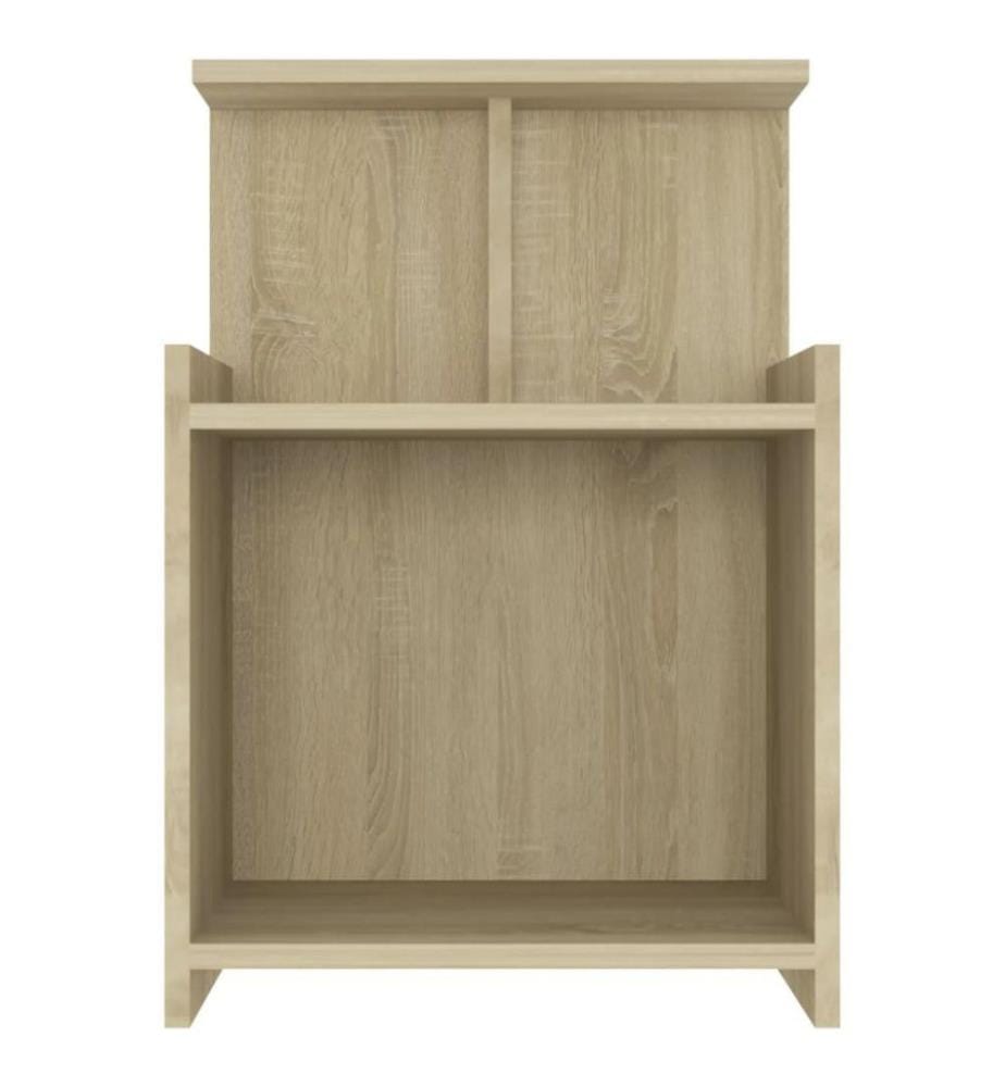 Nachttische 2 Stk. Sonoma-Eiche 40x35x60 cm Holzwerkstoff