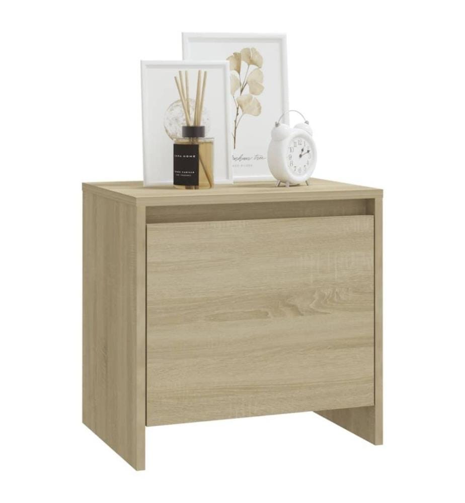Nachttisch Sonoma-Eiche 45x34x44,5 cm Holzwerkstoff