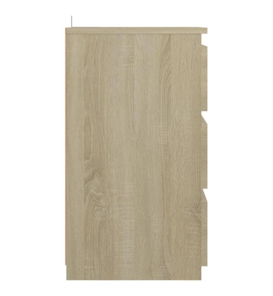 Nachttisch Sonoma-Eiche 40x35x62,5 cm Holzwerkstoff