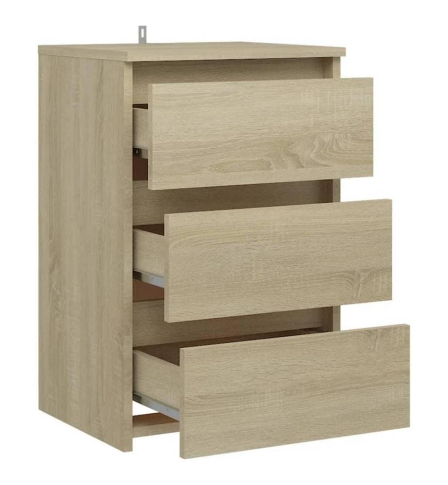 Nachttisch Sonoma-Eiche 40x35x62,5 cm Holzwerkstoff