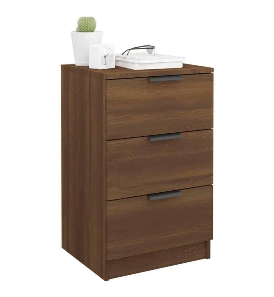 Nachttisch Braun Eiche 40x36x65 cm