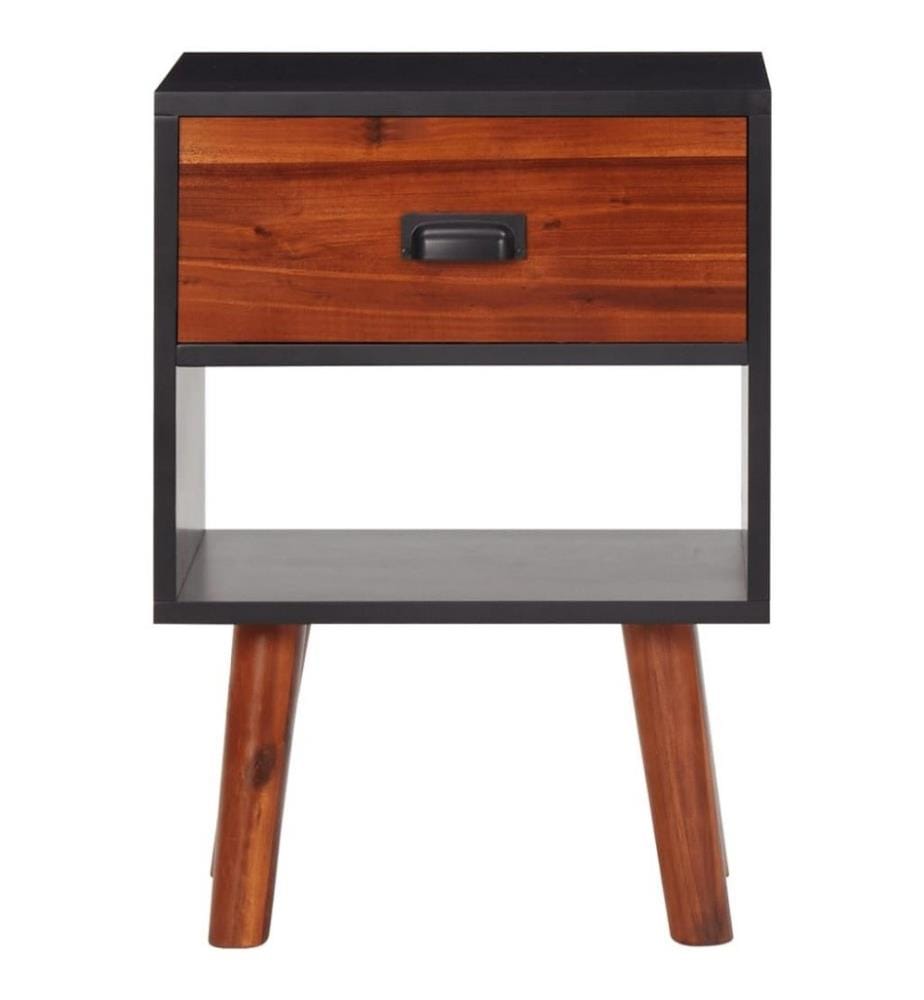 Nachttisch Akazienholz Massiv 40x30x57 cm