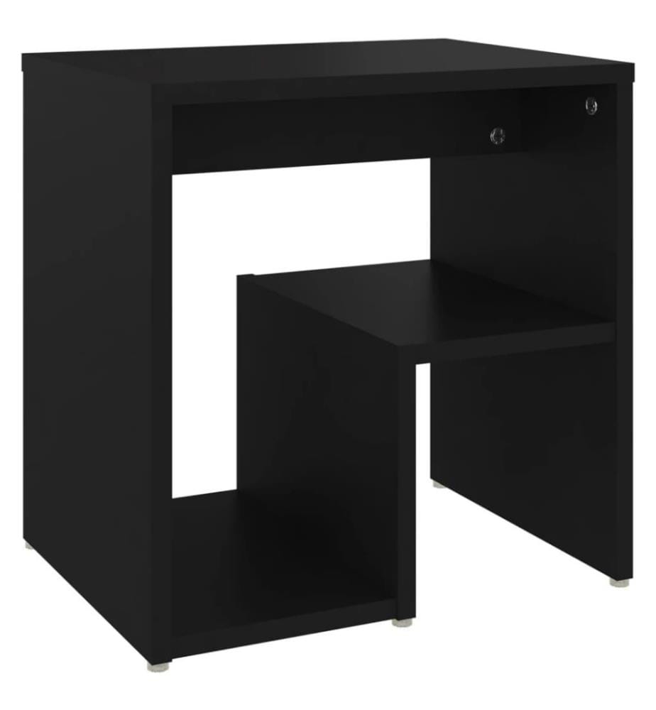 Nachttische 2 Stk. Schwarz 40x30x40 cm Holzwerkstoff