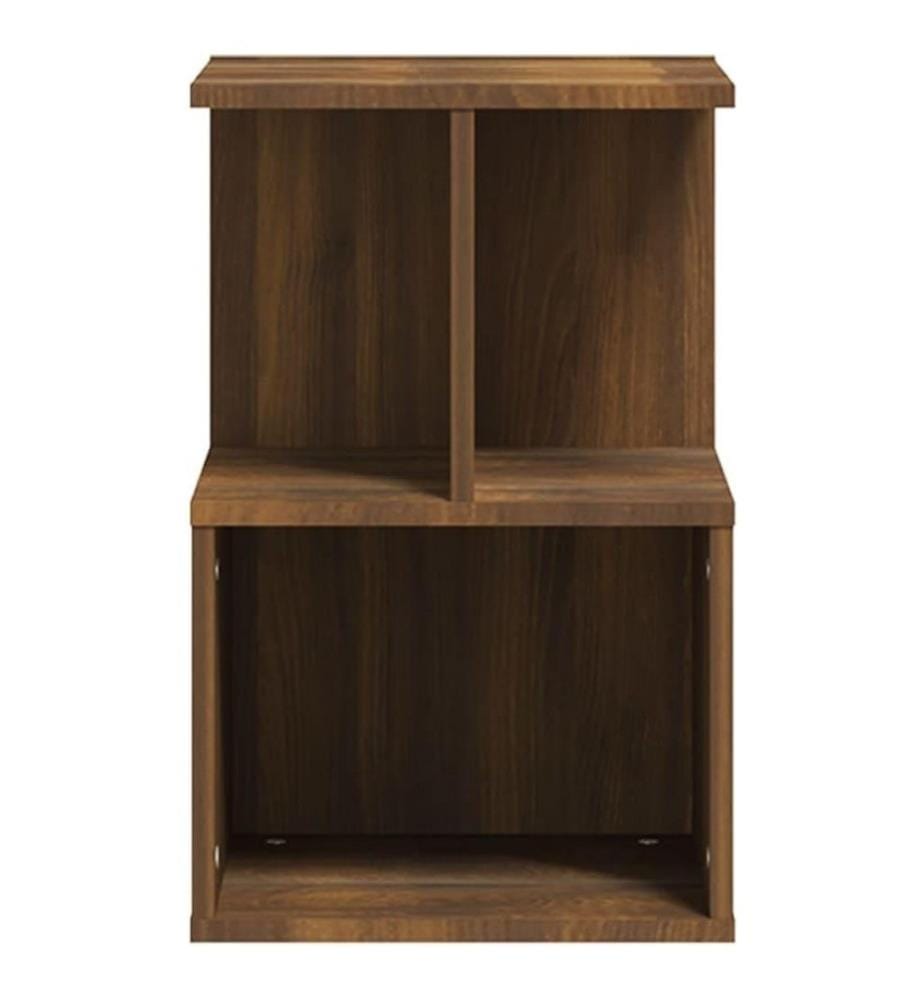 Nachttisch Braun Eichen-Optik 35x35x55 cm Holzwerkstoff