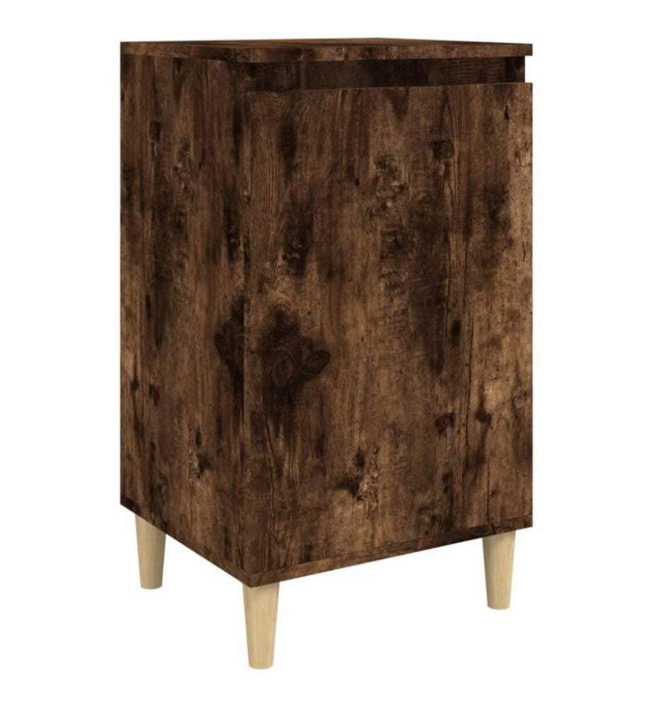 Nachttisch Räuchereiche 40x35x70 cm Holzwerkstoff