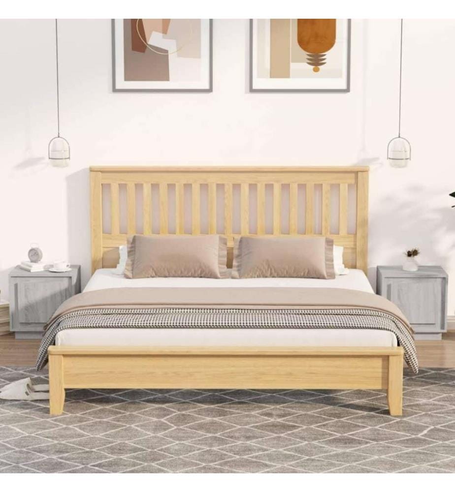 Nachttische 2 Stk. Grau Sonoma 44x35x45 cm Holzwerkstoff