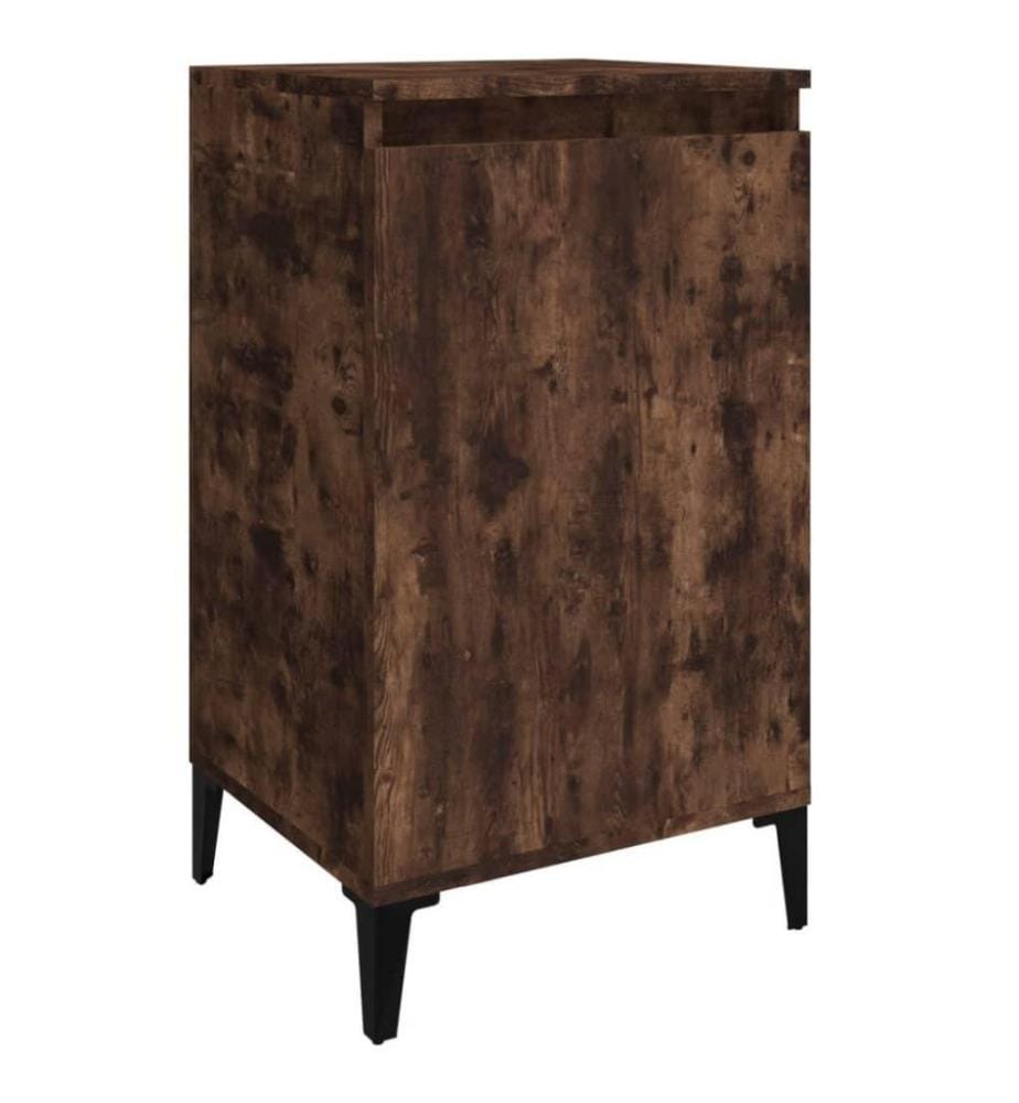 Nachttisch Räuchereiche 40x35x70 cm Holzwerkstoff