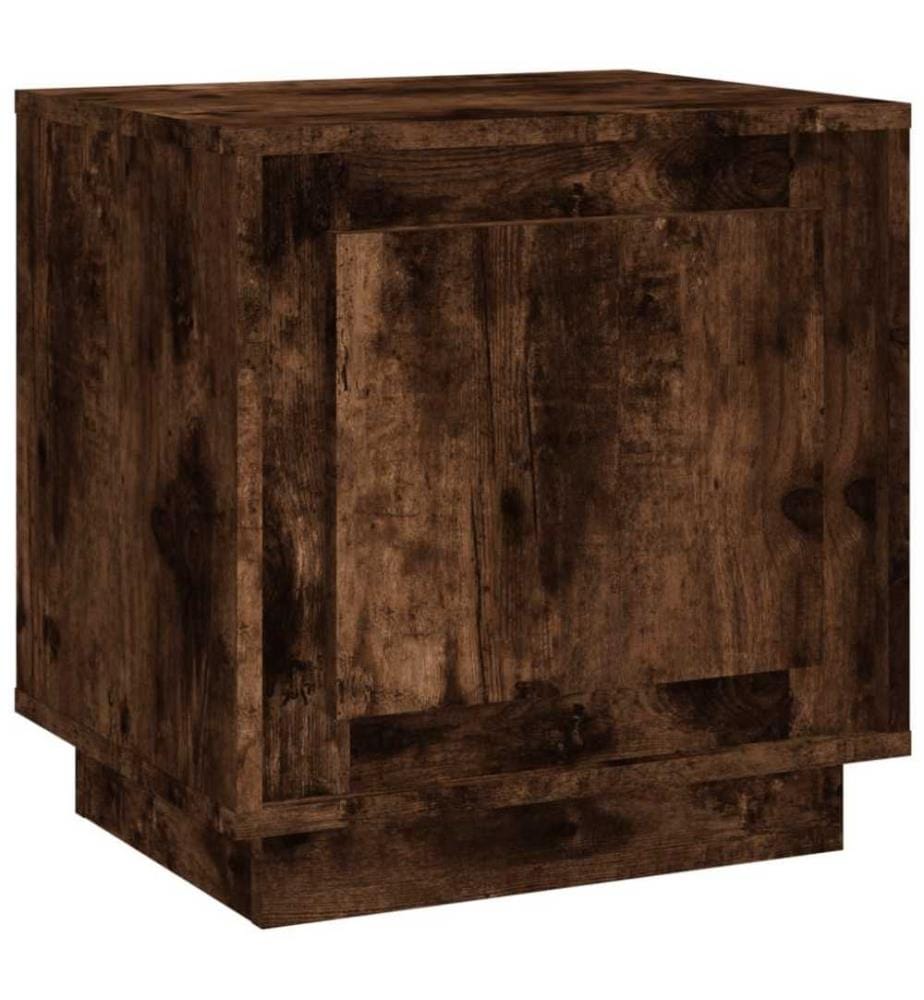 Nachttisch Räuchereiche 44x35x45 cm Holzwerkstoff