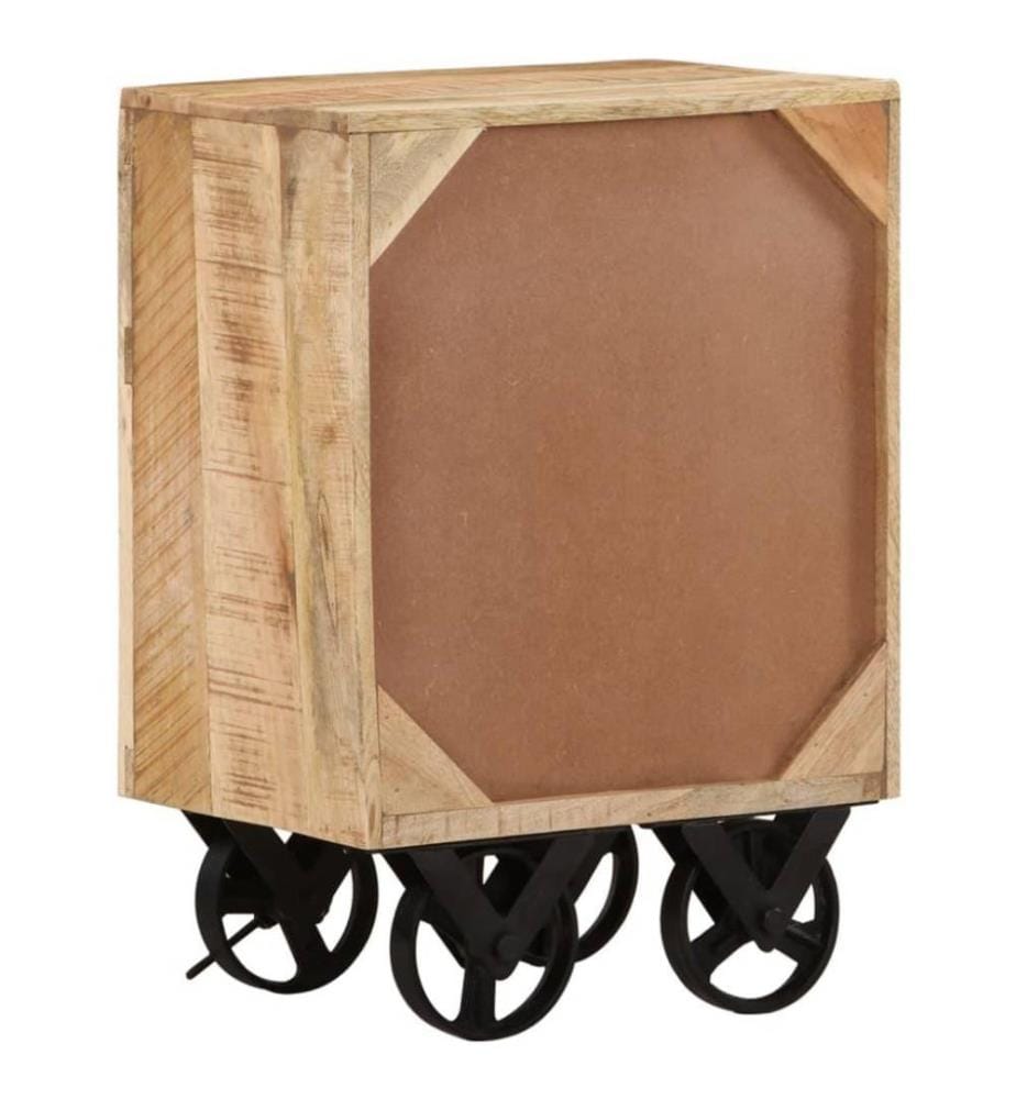 Nachttisch 40 x 30 x 57 cm Massivholz Mango