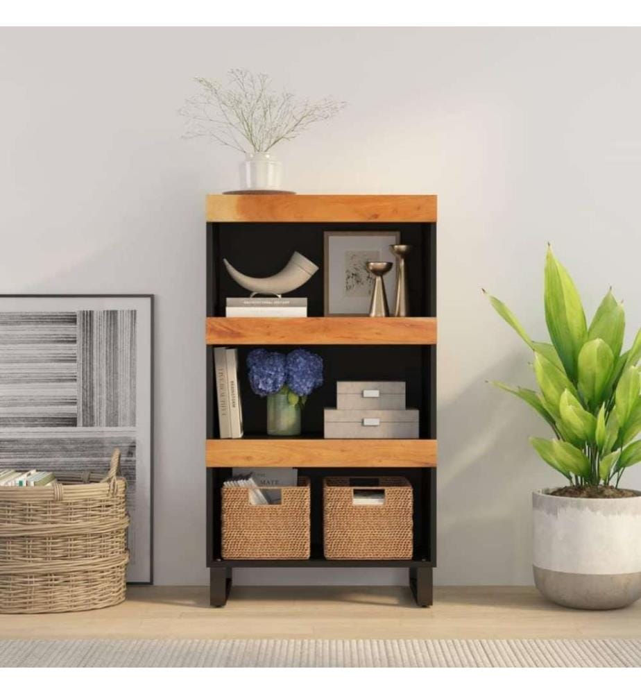 Beistelltisch 60x33x107 cm Massivholz Akazie