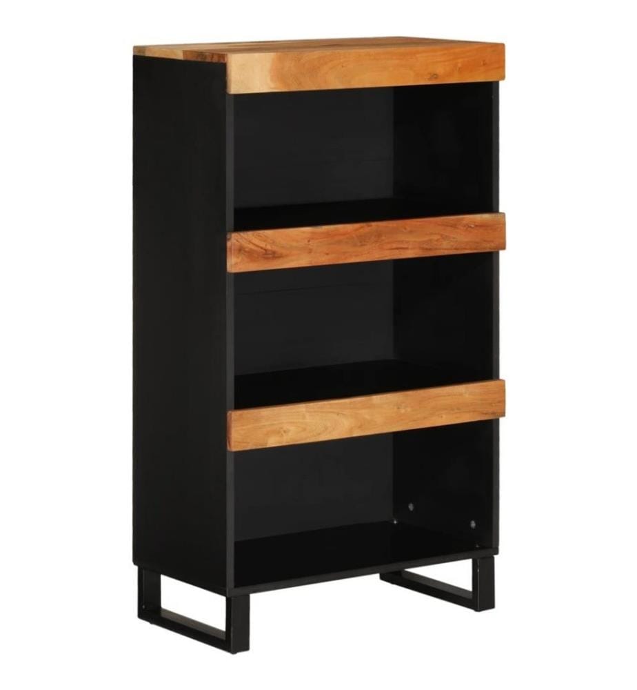 Beistelltisch 60x33x107 cm Massivholz Akazie