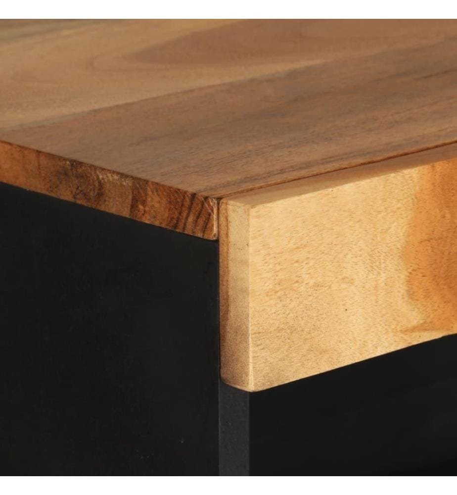 Beistelltisch 60x33x107 cm Massivholz Akazie