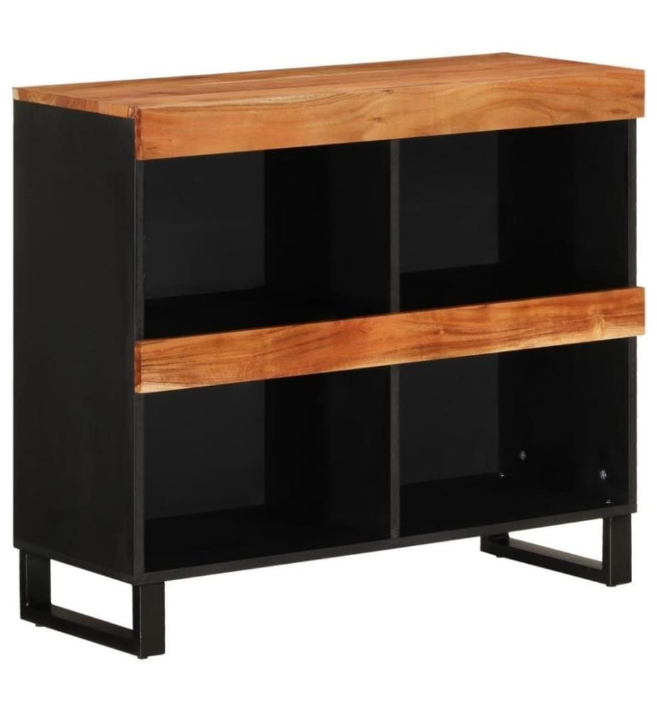 Beistelltisch 85x33x75 cm Massivholz Akazie