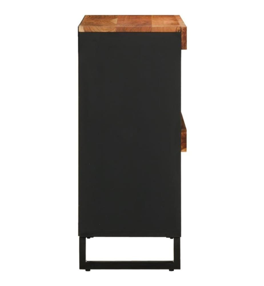 Beistelltisch 85x33x75 cm Massivholz Akazie