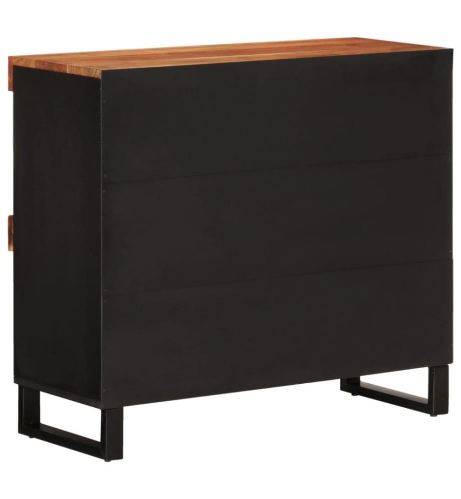 Beistelltisch 85x33x75 cm Massivholz Akazie