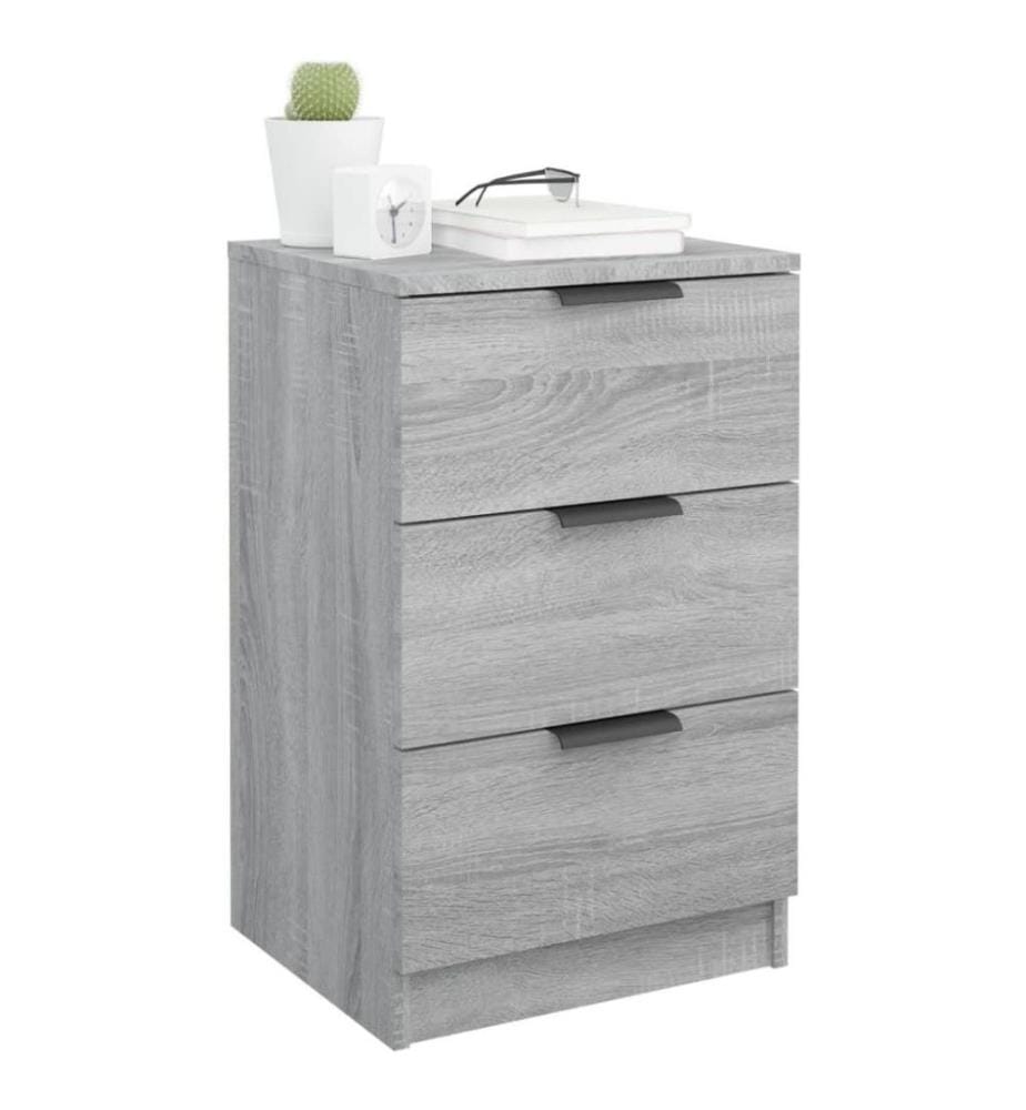Nachttisch Grau Sonoma 40x36x65 cm