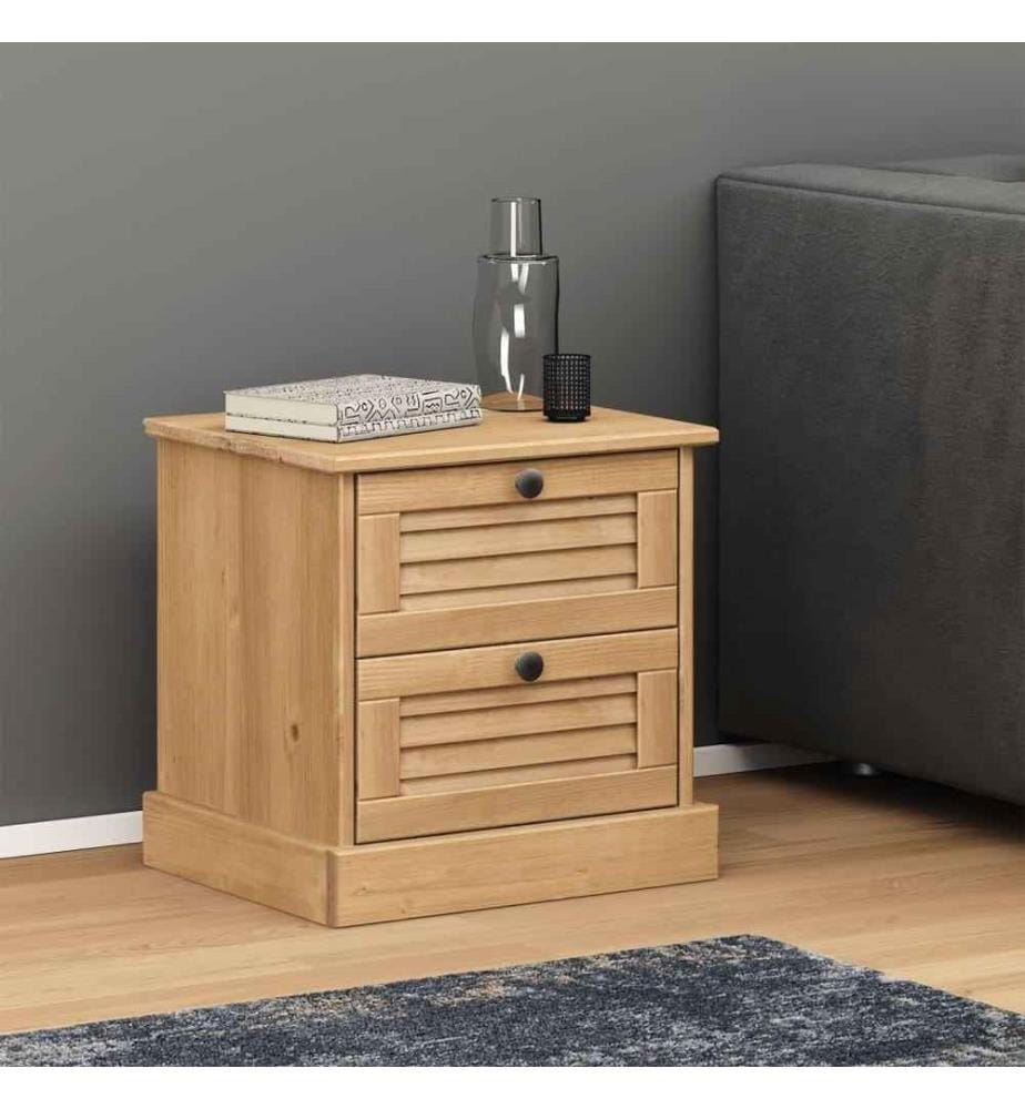 Nachttisch VIGO 42x35x40 cm Massivholz Kiefer