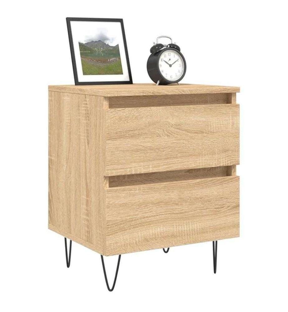 Nachttisch Sonoma-Eiche 40x35x50 cm Holzwerkstoff