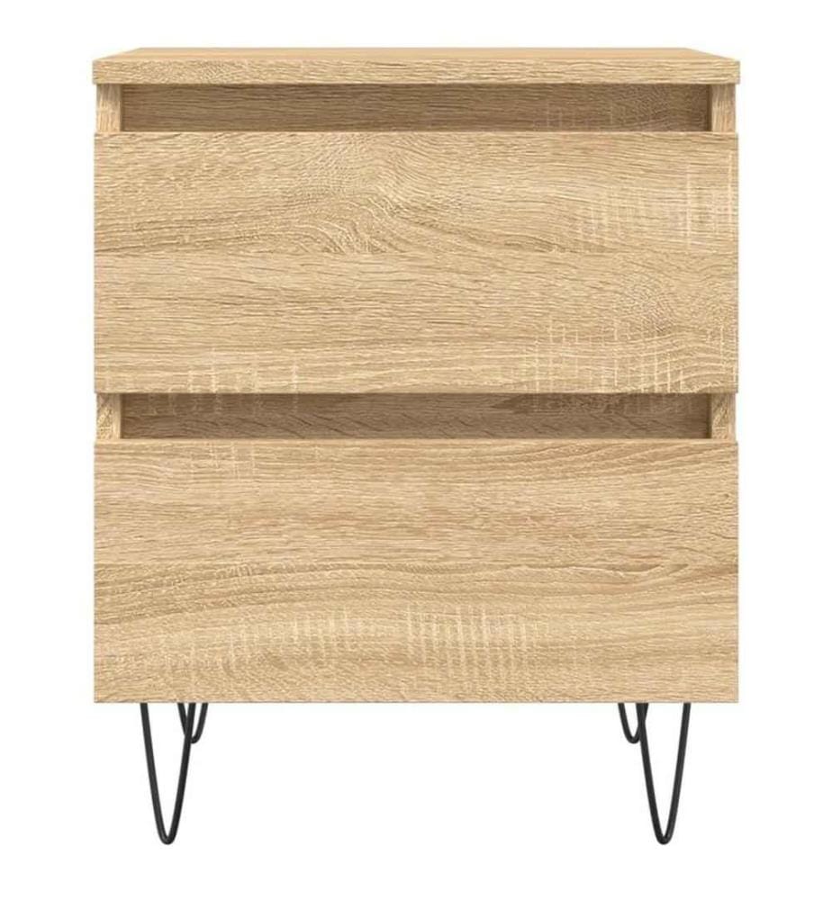 Nachttisch Sonoma-Eiche 40x35x50 cm Holzwerkstoff