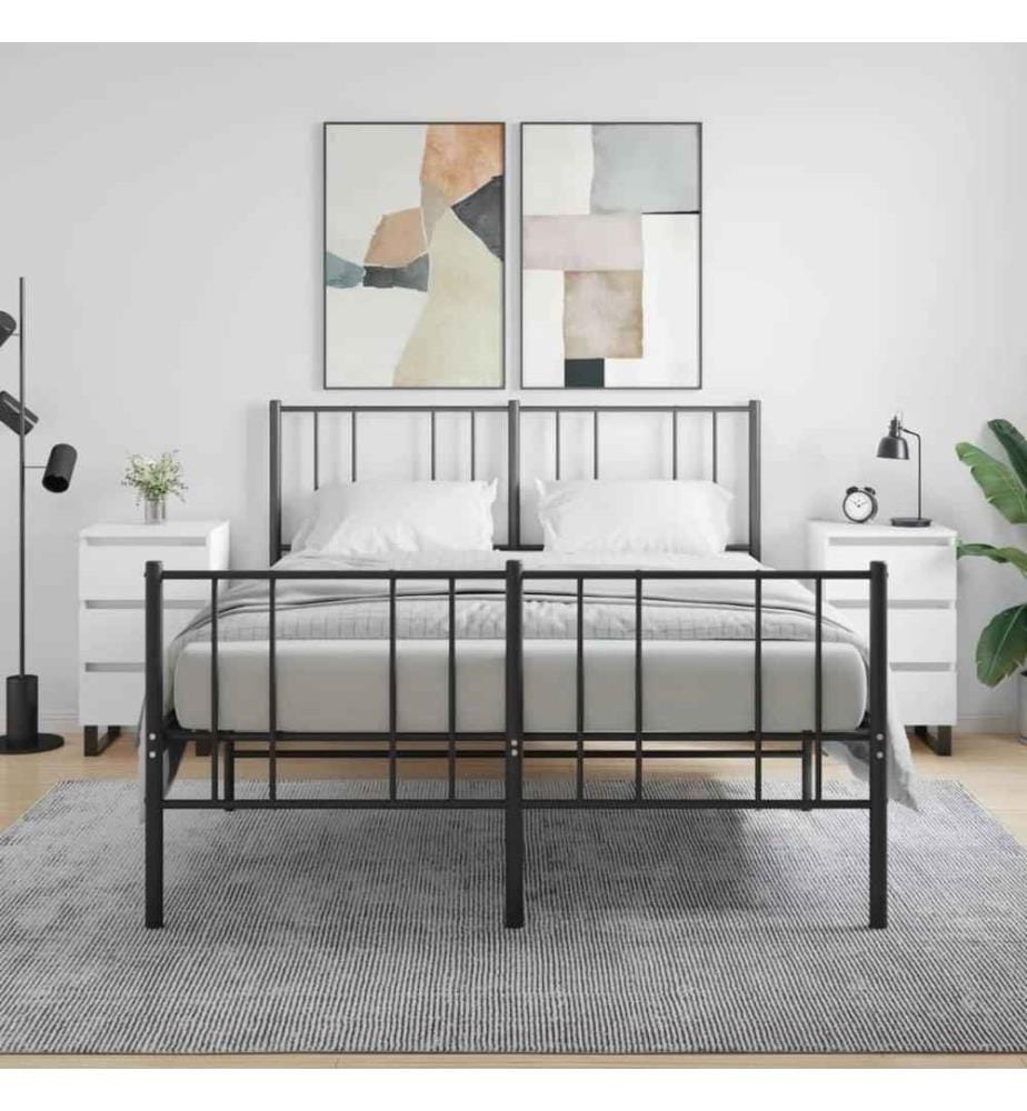 Nachttische 2 Stk. Weiss 40x35x69 cm Holzwerkstoff