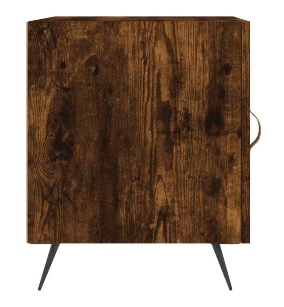 Nachttisch Räuchereiche 40x40x50 cm Holzwerkstoff