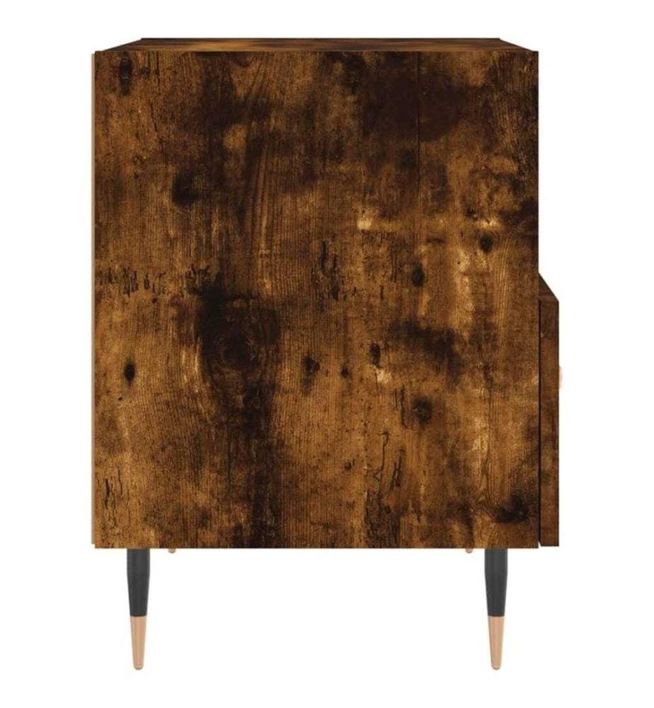 Nachttisch Räuchereiche 40x35x47,5 cm Holzwerkstoff