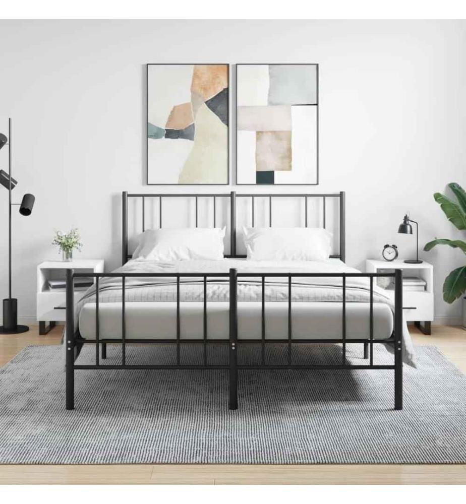 Nachttische 2 Stk. Weiss 40x35x47,5 cm Holzwerkstoff