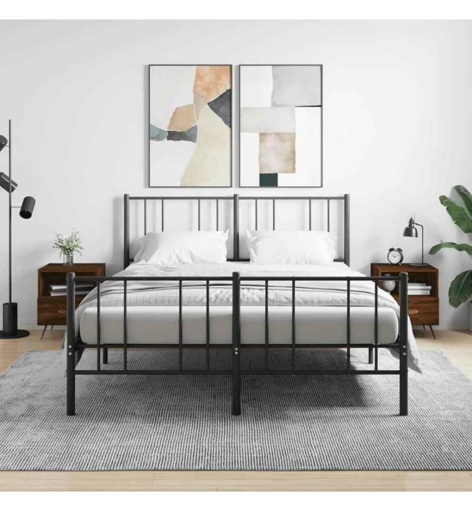 Nachttische 2Stk. Braun Eichen-Optik 40x35x47,5cm Holzwerkstoff