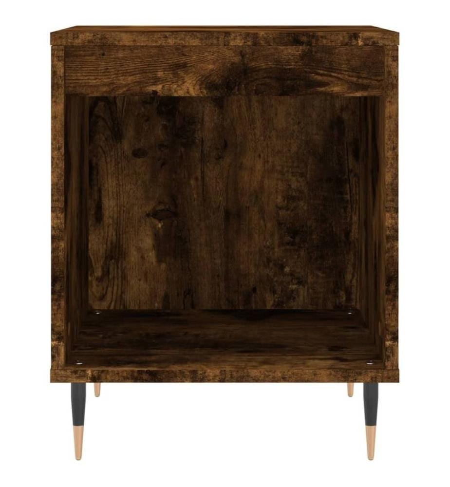Nachttisch Räuchereiche 40x35x50 cm Holzwerkstoff