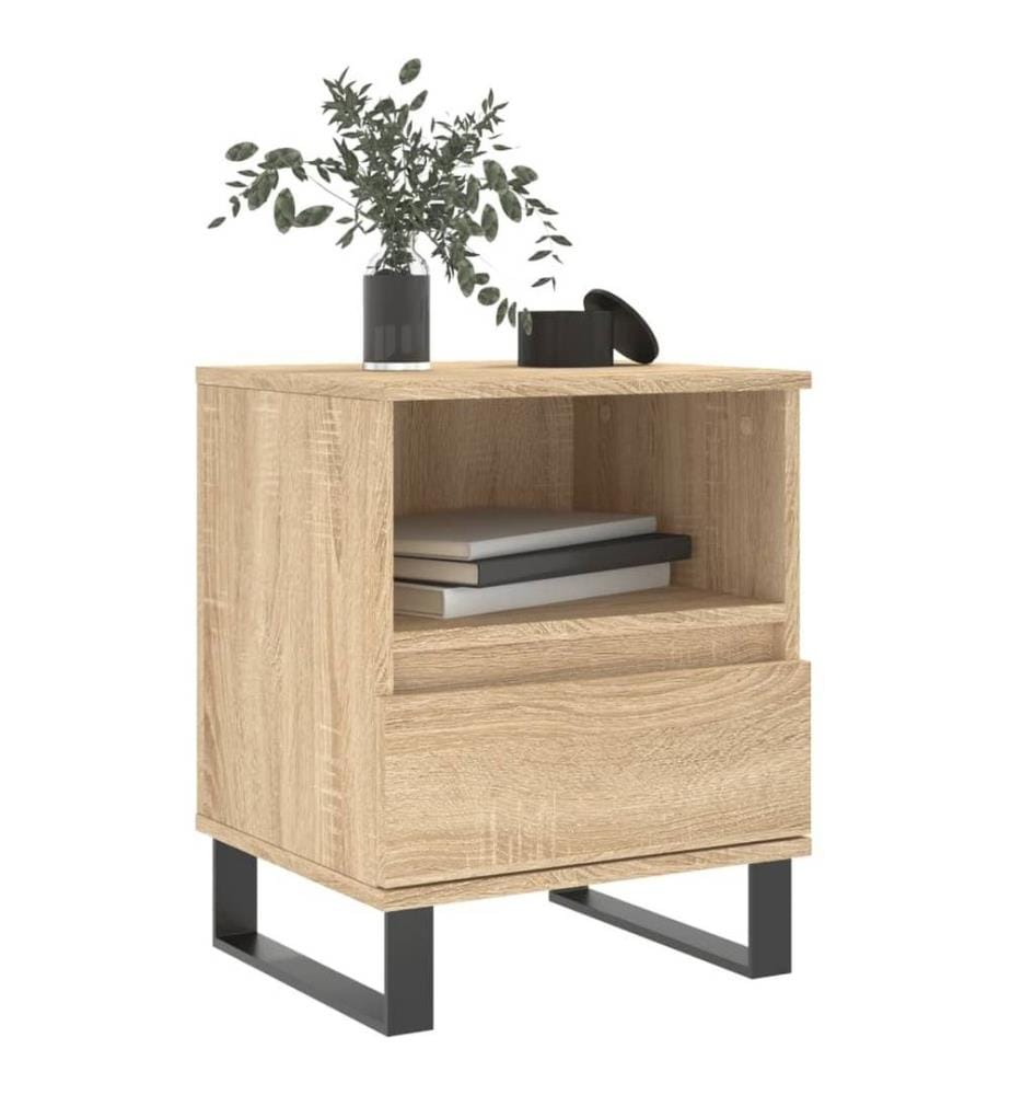 Nachttisch Sonoma-Eiche 40x35x50 cm Holzwerkstoff