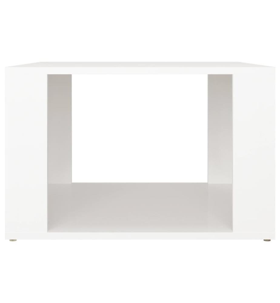 Nachttisch Weiss 57x55x36 cm Holzwerkstoff